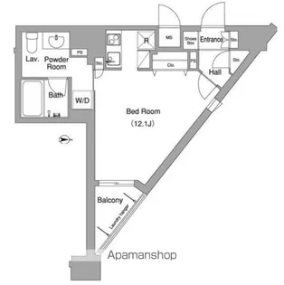 コンフォリア下北沢【9階】の間取り