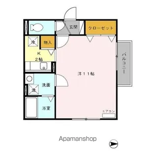 リビングタウン二の宮 A【1階】の間取り