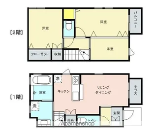ルミナⅠ【1階】の間取り