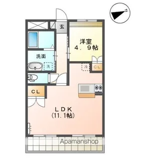 M・コンフォール【2階】の間取り