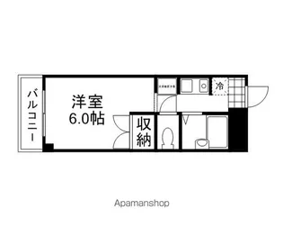 グランディール門田屋敷【305号室】の間取り
