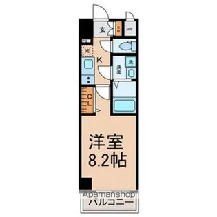 THE RESIDENCE SAKURAYAMA WEST【604号室号室】の間取り