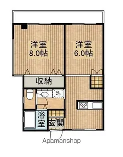 K1ビル【2階】の間取り