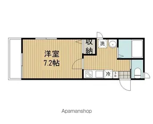 グリンデルワルト【101号室】の間取り