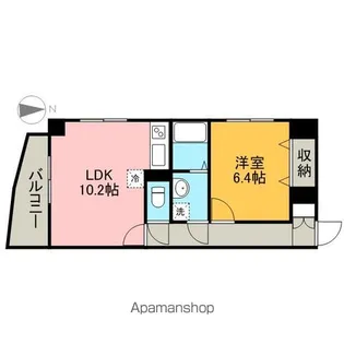 アビタシオン葵【9階】の間取り