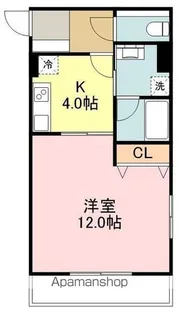 五橋ライフ【3階】の間取り