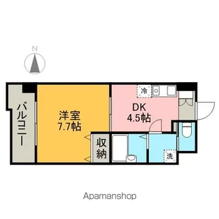 T’S DREAM名駅【306号室】の間取り