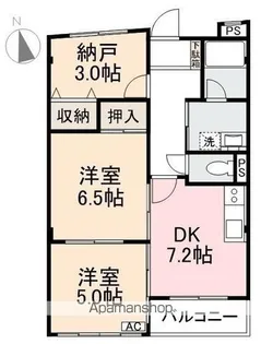 第3星野ビル【203号室】の間取り