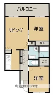 Jライフ【103号室】の間取り