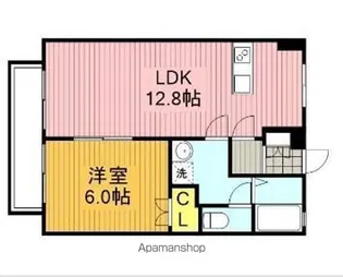 シティハイム百合ヶ丘【1階】の間取り