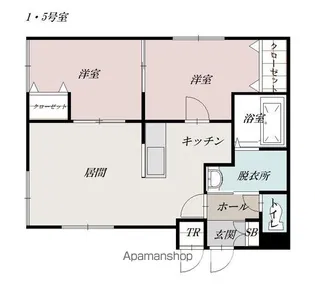 パークヒルズ【1階】の間取り