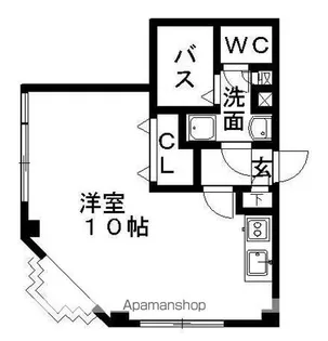 ASSURANCE SATSUKI【3階】の間取り