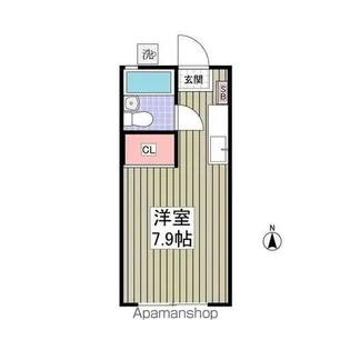 ボートハウス【2階】の間取り