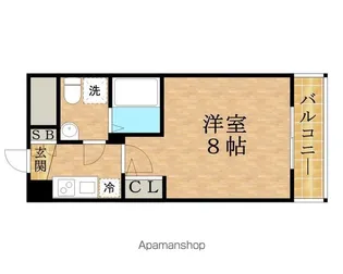 SEST 新大阪【723号室】の間取り