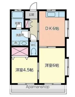 エトワールⅠ(東山崎町)【2階】の間取り