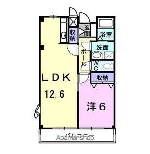 ブルーローズ【2階】の間取り
