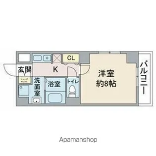 本郷ビルISA【2階】の間取り