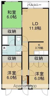コートJ【2階】の間取り
