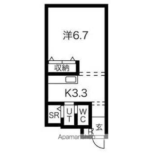 シティハイムジュネス【2階】の間取り