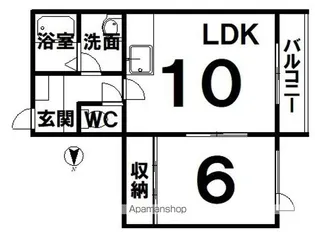 M−Ⅲ【2階】の間取り
