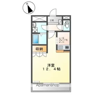 ラシーヌ【1階】の間取り