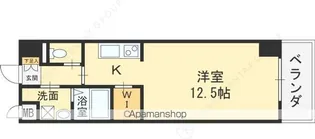 リベルテ交野【4階】の間取り