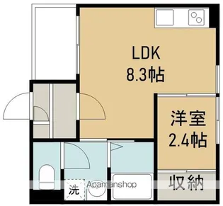 R−SMART KAROS【1階】の間取り