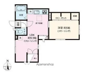 グリーンコートニューズ【1階】の間取り
