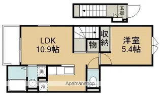 ブリーゼ【2階】の間取り