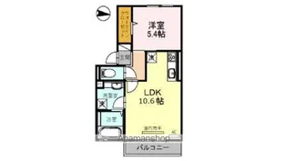 セピアコート住吉大社【2階】の間取り