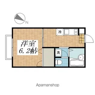 コート・ドゥ・ベール参番館【2階】の間取り
