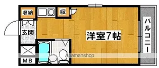 メゾンド八重【3階】の間取り