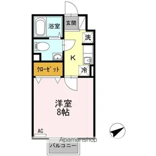 フォルトゥーナ【2階】の間取り