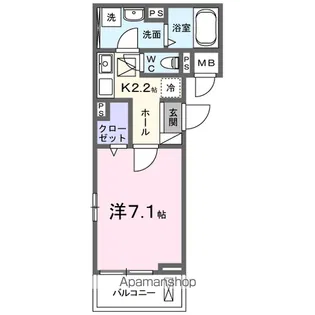 アルバルーチェ【1階】の間取り