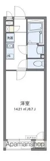 クレイノ桜館【203号室】の間取り