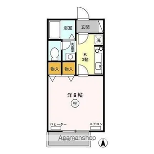アネーロ和田 B【1階】の間取り