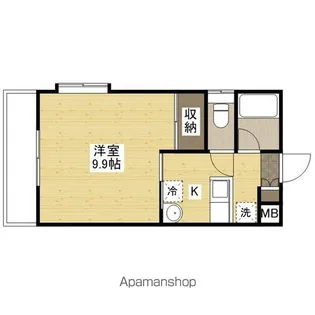 加島ビル【3階】の間取り
