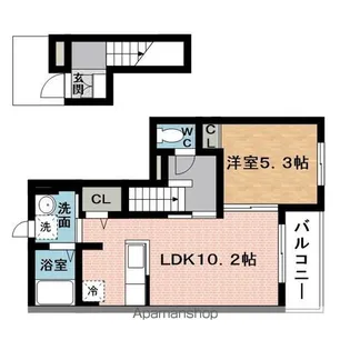 ボナール希央台Ⅱ【2階】の間取り