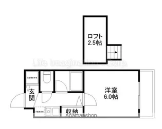ステージハウス【2階】の間取り