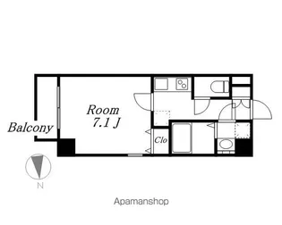 Z・R名駅【301号室号室】の間取り