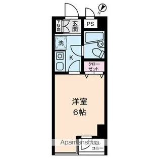 MAC平山城址公園コート【1階】の間取り