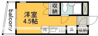 ハイム南香里【1階】の間取り