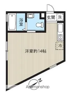 レピュア南千住レジデンスⅡ【201号室】の間取り