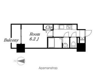 プレサンスNAGOYAシティオ【12階】の間取り