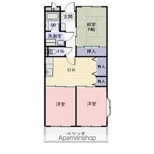 LIMPIA明金【1階】の間取り