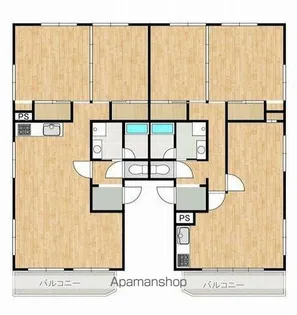 マンションSui【3階】の間取り