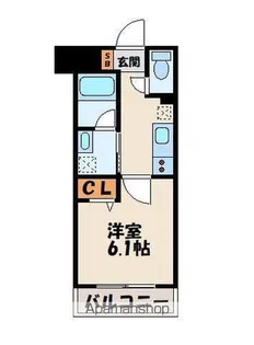 エルプレイス香椎駅前【5階】の間取り