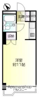 スクエア長者町【8階】の間取り