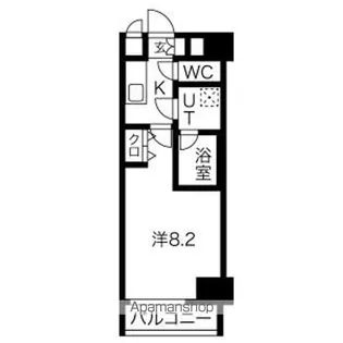 LEXE綾瀬【6階】の間取り
