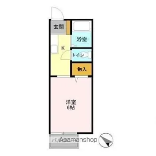 マイステージ21番館【203号室】の間取り